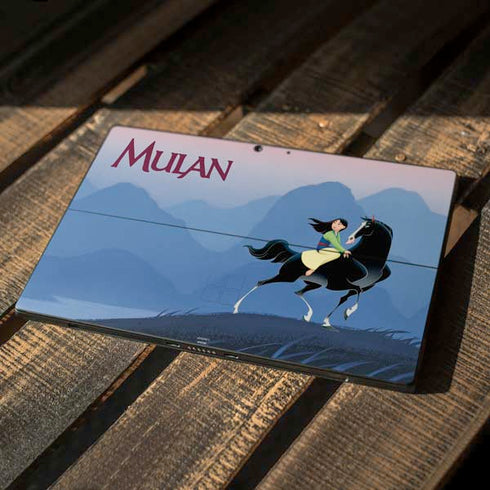 Disney Mulan Riding Khan Surface Pro 7 Skin