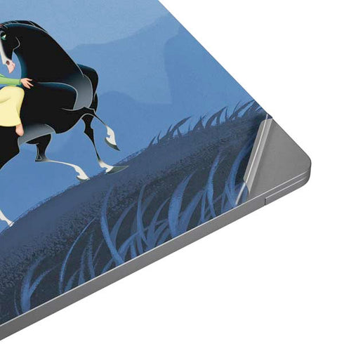 Disney Mulan Riding Khan Universal Laptop 11in (8.8 x 6.2in) Skin