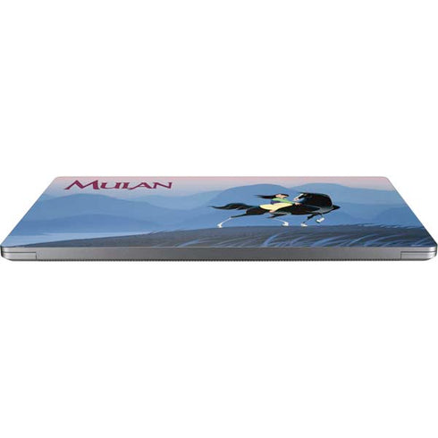 Disney Mulan Riding Khan Universal Laptop 12in (9.8 x 6.8in) Skin