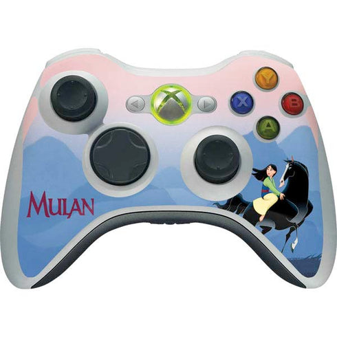 Disney Mulan Riding Khan Xbox 360 Wireless Controller Skin