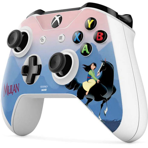 Disney Mulan Riding Khan Xbox One S Controller Skin
