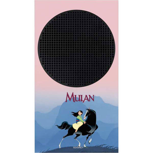 Disney Mulan Riding Khan Xbox Series S Console Skin