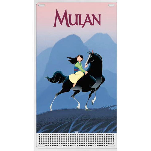 Disney Mulan Riding Khan Xbox Series S Console Skin