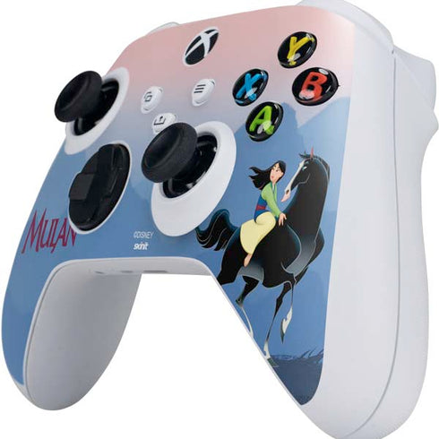 Disney Mulan Riding Khan Xbox Series S Controller Skin