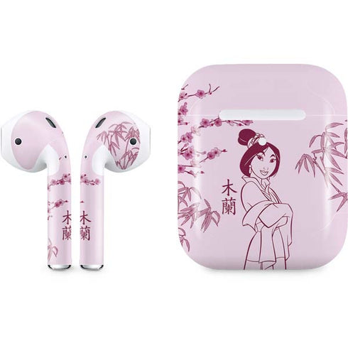 Disney Mulan Character Art Apple AirPods 2 Skin