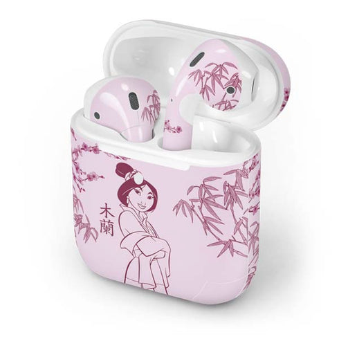 Disney Mulan Character Art Apple AirPods 2 Skin