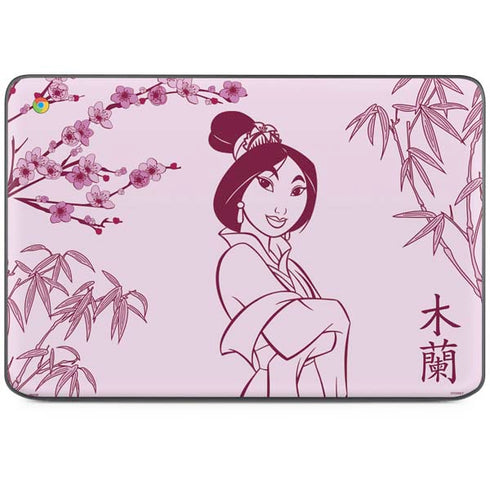 Disney Mulan Character Art HP Chromebook Skin