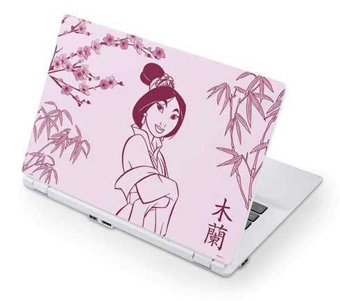 Disney Mulan Character Art Acer Chromebook Skin