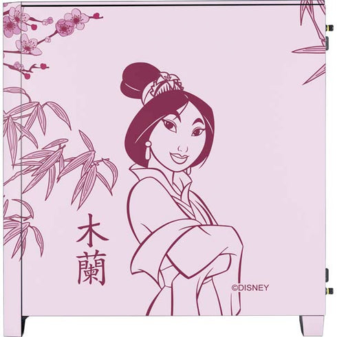 Disney Mulan Character Art Corsair 4000D Tempered Glass Mid-Tower ATX Case Skin