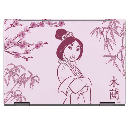 Disney Mulan Character Art HP Envy Skin