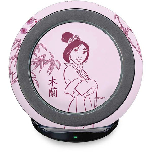 Disney Mulan Character Art Fast Charge Wireless Charging Stand Skin