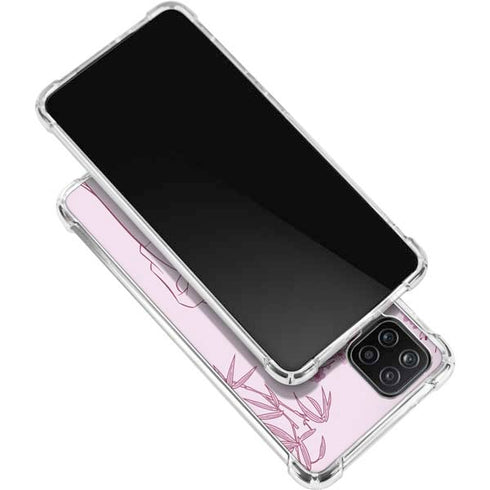 Disney Mulan Character Art Galaxy A12 Clear Case
