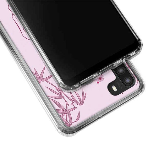 Disney Mulan Character Art Galaxy A21 Clear Case