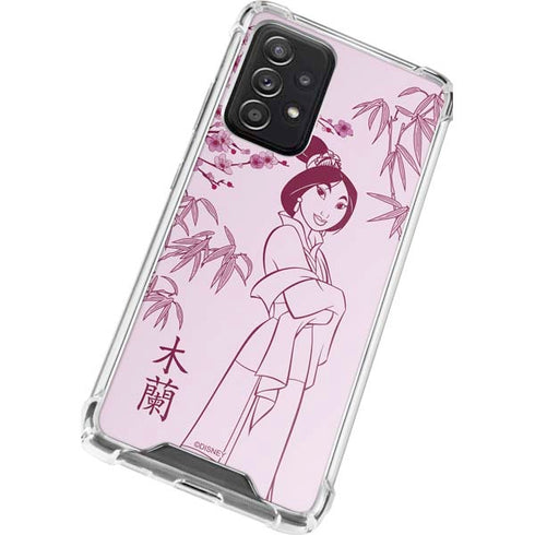 Disney Mulan Character Art Galaxy A52 5G Clear Case