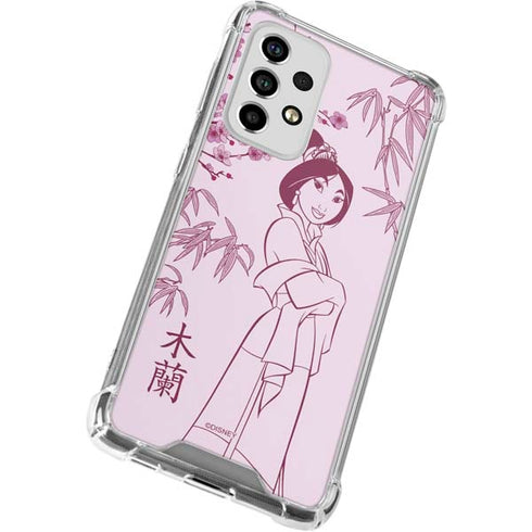 Disney Mulan Character Art Galaxy A53 5G Clear Case