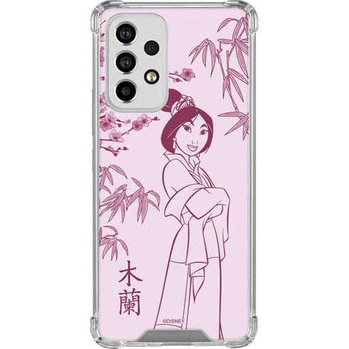 Disney Mulan Character Art Galaxy A53 5G Clear Case