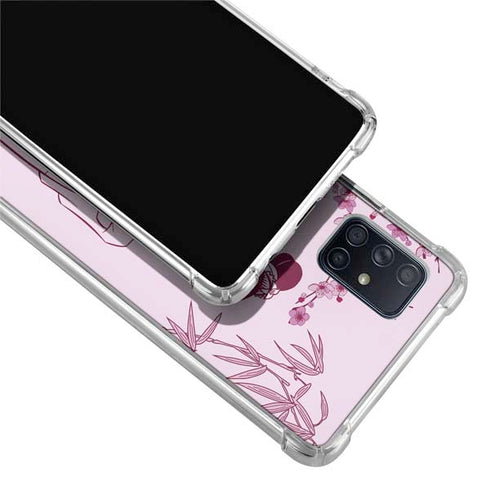 Disney Mulan Character Art Galaxy A71 5G Clear Case