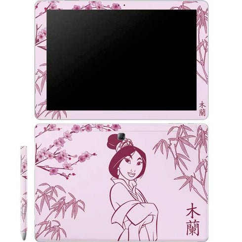 Disney Mulan Character Art Galaxy Book 12in Skin