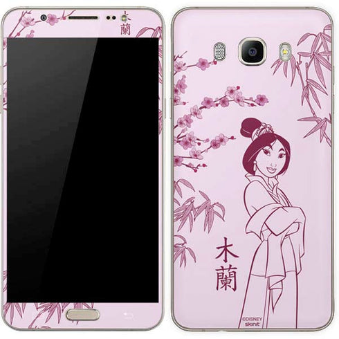 Disney Mulan Character Art Galaxy J7 Skin
