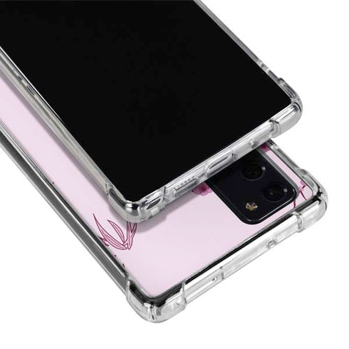 Disney Mulan Character Art Galaxy Note20 5G Clear Case