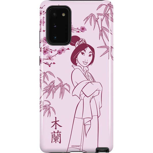 Disney Mulan Character Art Galaxy Note20 5G Pro Case