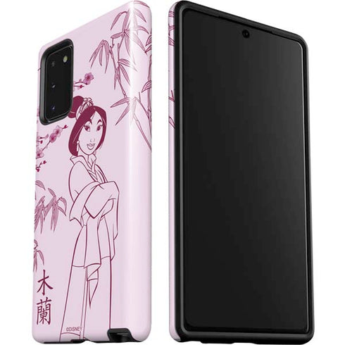 Disney Mulan Character Art Galaxy Note20 5G Pro Case