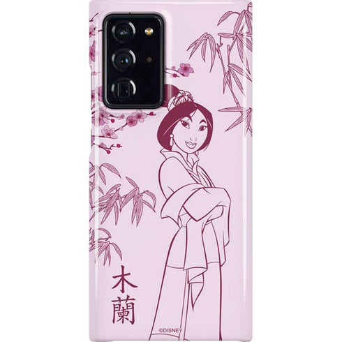 Disney Mulan Character Art Galaxy Note20 Ultra 5G Lite Case