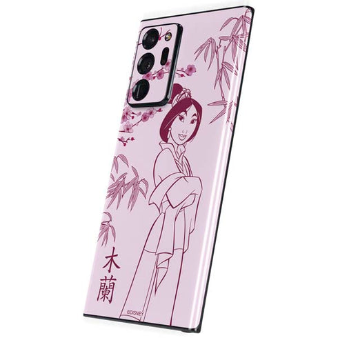 Disney Mulan Character Art Galaxy Note20 Ultra 5G Skin
