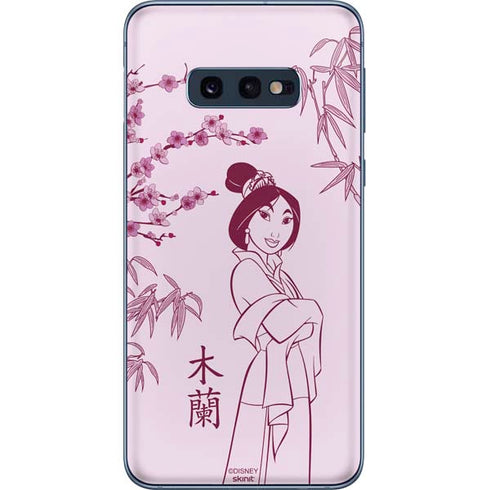 Disney Mulan Character Art Galaxy S10e Skin
