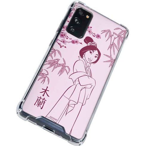 Disney Mulan Character Art Galaxy S20 FE Clear Case