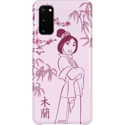 Disney Mulan Character Art Galaxy S20 Lite Case