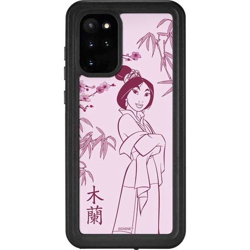 Disney Mulan Character Art Galaxy S20 Plus Waterproof Case