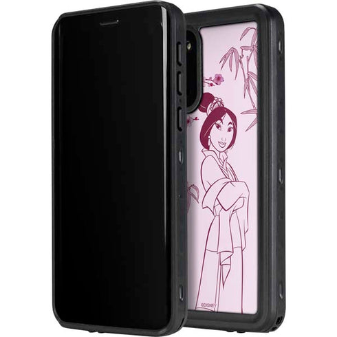 Disney Mulan Character Art Galaxy S20 Plus Waterproof Case