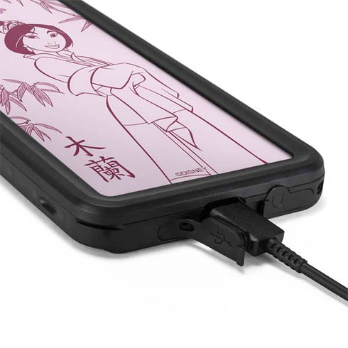 Disney Mulan Character Art Galaxy S20 Plus Waterproof Case