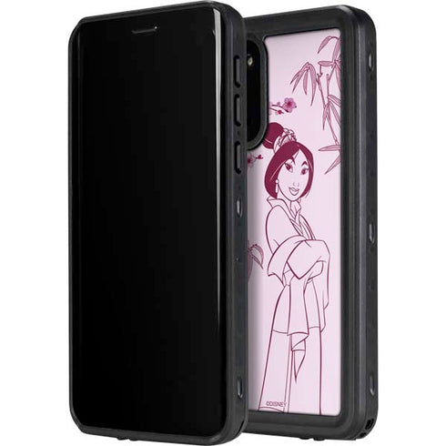 Disney Mulan Character Art Galaxy S20 Waterproof Case