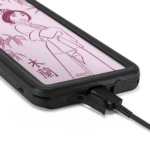 Disney Mulan Character Art Galaxy S20 Waterproof Case