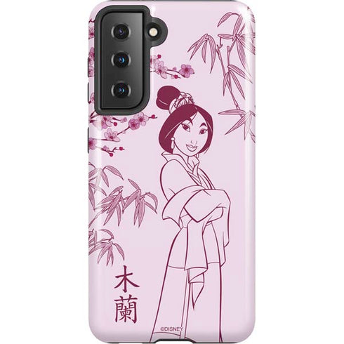 Disney Mulan Character Art Galaxy S21 5G Pro Case
