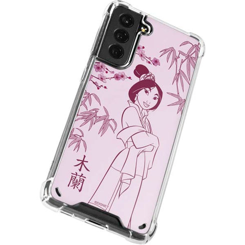 Disney Mulan Character Art Galaxy S21 Plus 5G Clear Case