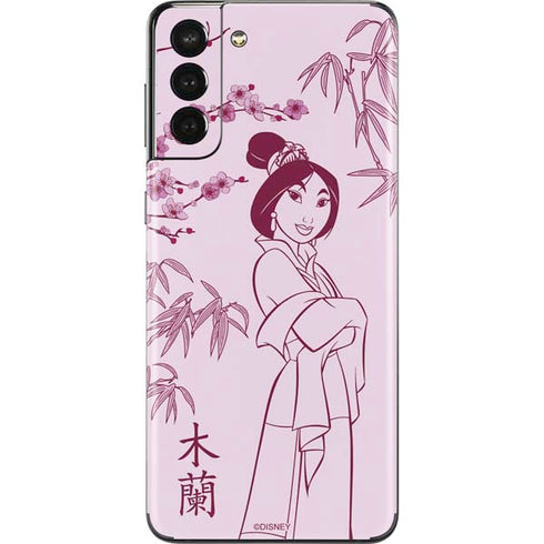Disney Mulan Character Art Galaxy S21 Plus 5G Skin