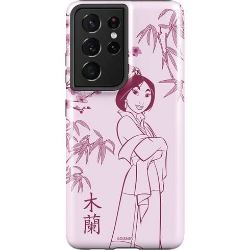Disney Mulan Character Art Galaxy S21 Ultra 5G Pro Case