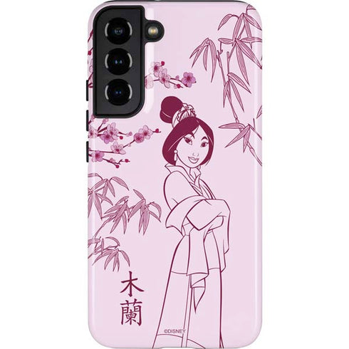 Disney Mulan Character Art Galaxy S22 Plus Pro Case