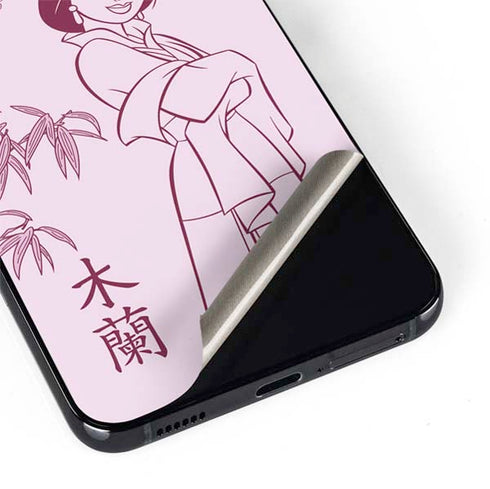Disney Mulan Character Art Galaxy S22 Plus Skin