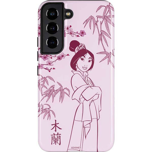Disney Mulan Character Art Galaxy S22 Pro Case