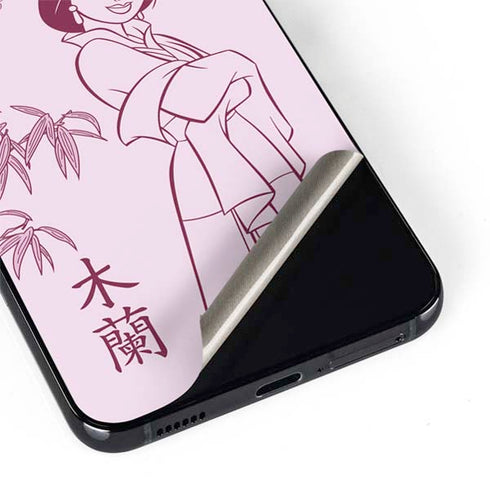 Disney Mulan Character Art Galaxy S22 Skin