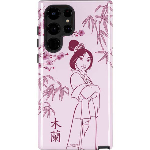 Disney Mulan Character Art Galaxy S22 Ultra Pro Case