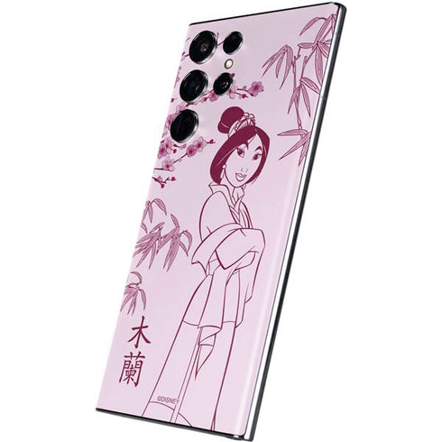 Disney Mulan Character Art Galaxy S22 Ultra Skin