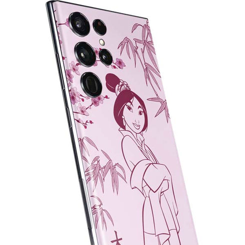 Disney Mulan Character Art Galaxy S22 Ultra Skin
