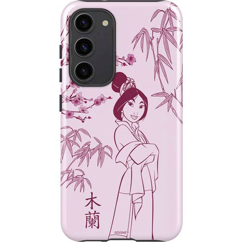 Disney Mulan Character Art Galaxy S23 Plus Pro Case