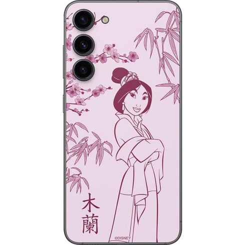 Disney Mulan Character Art Galaxy S23 Plus Skin