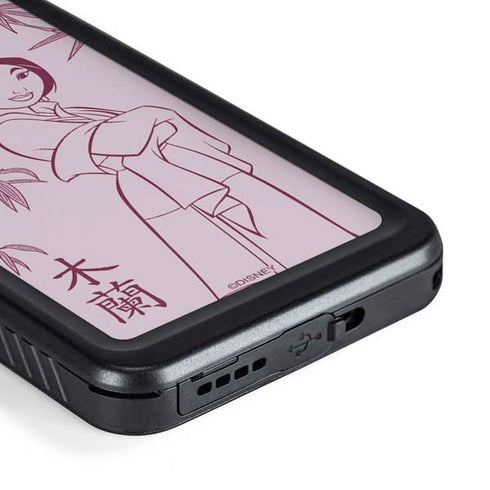 Disney Mulan Character Art Galaxy S23 Plus Waterproof Case
